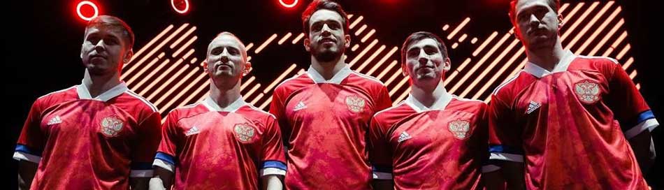 camisetas futbol Rusia